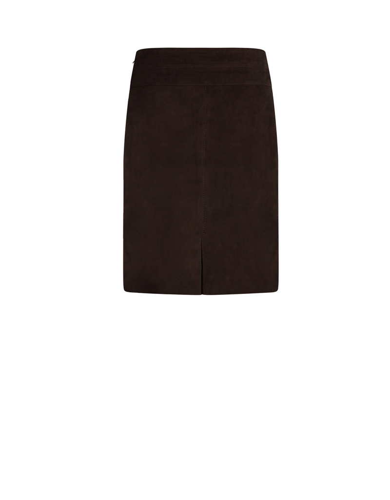 ELENA SKIRT BROWN – ANNA LASCATA