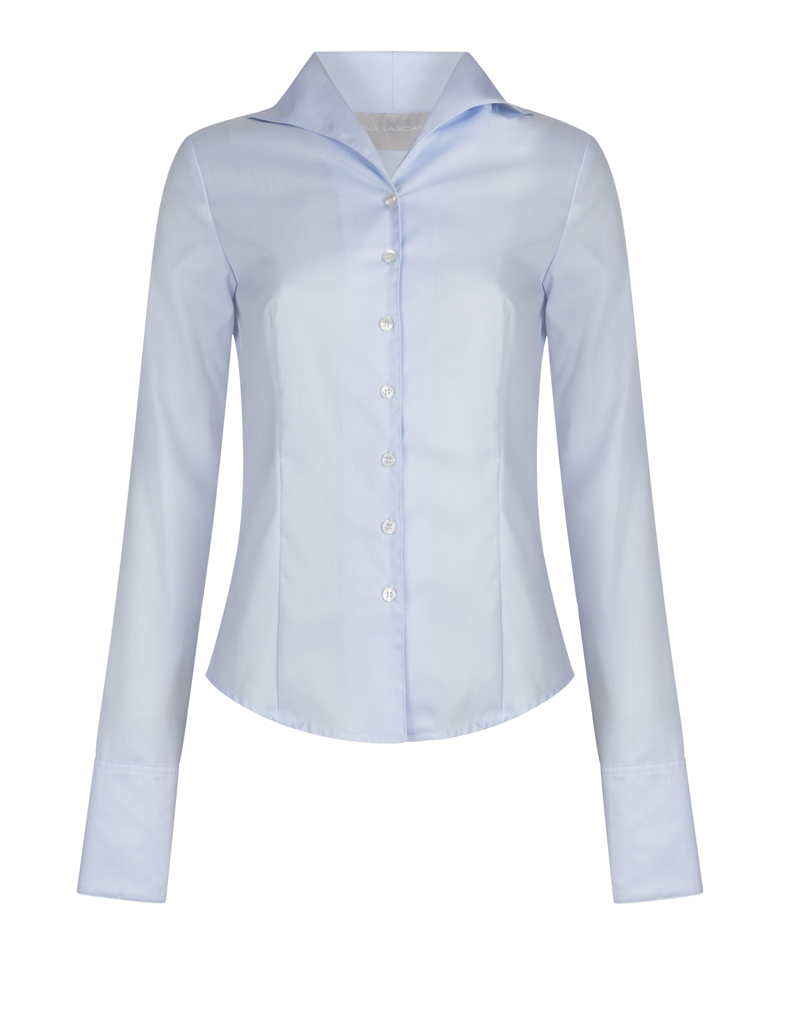 TULIP SHIRT BABY BLUE – ANNA LASCATA